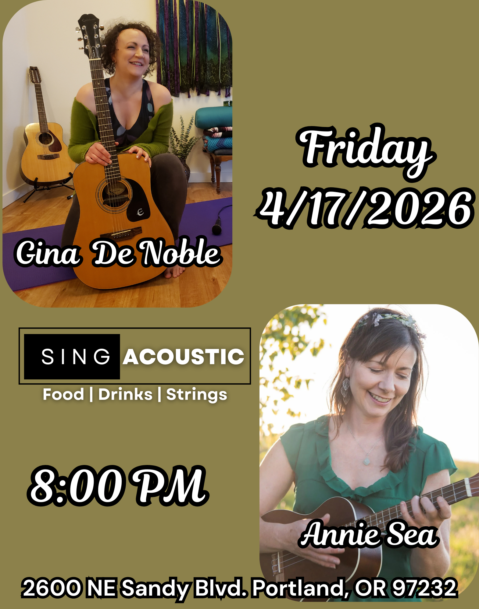 Gina DeNobel & Annie Sea