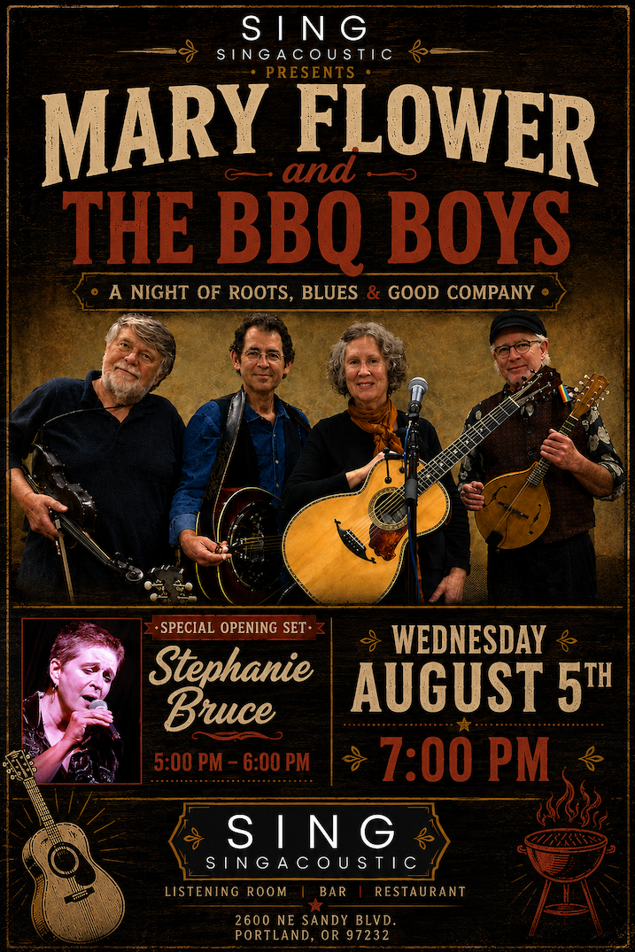 Roots & Rhythm: Mary Flower & The BBQ Boys