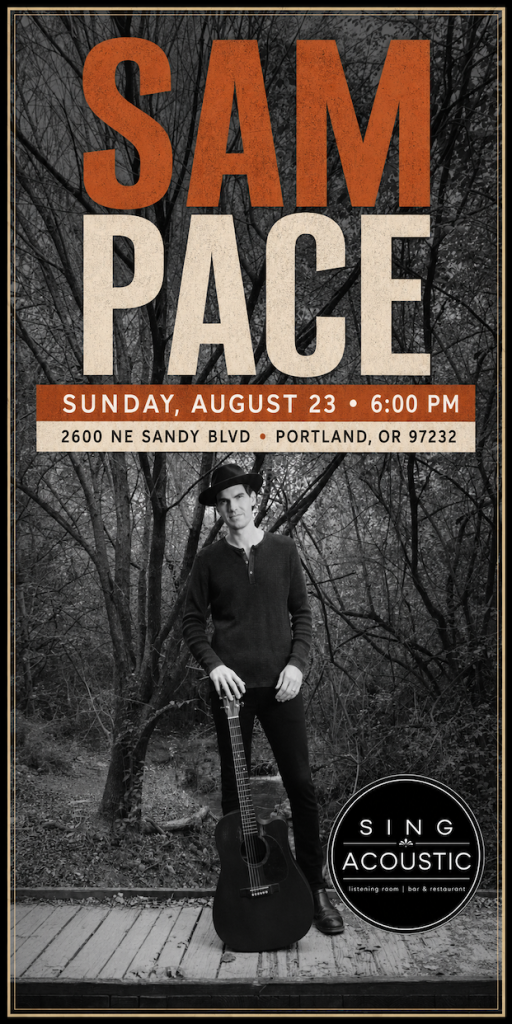 Dust, Grit & Grace: An Evening with Sam Pace