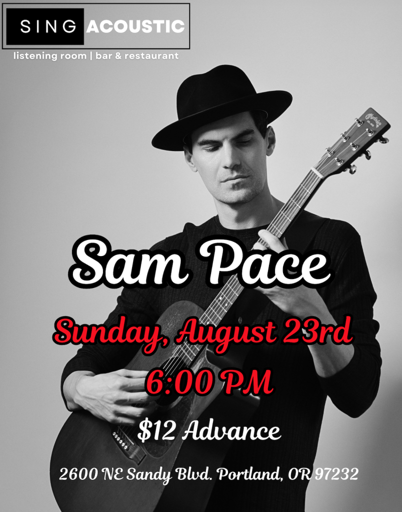 Dust, Grit & Grace: An Evening with Sam Pace