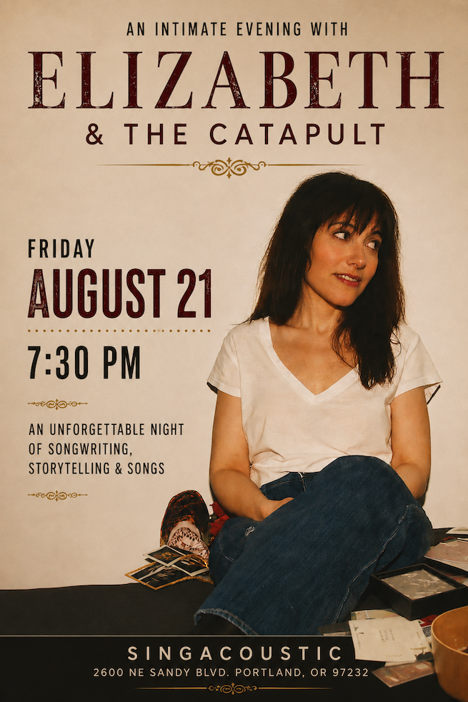 Elizabeth and the Catapult plus Jon Patrick Titterington
