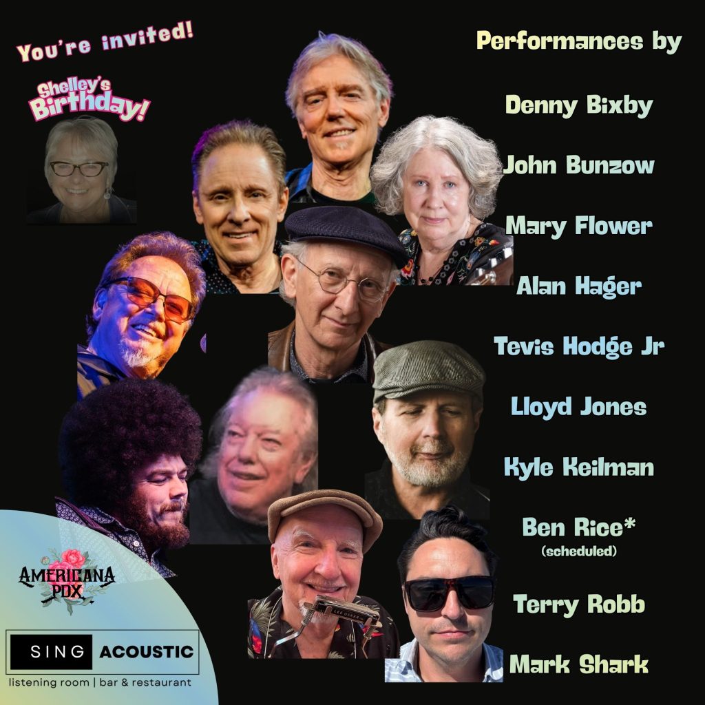 Shelley‘s Birthday Acoustic Showcase