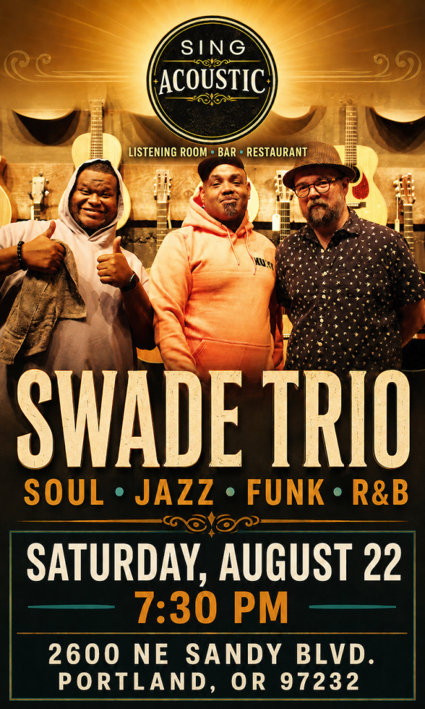 Swade Trio: Soul, Jazz & Groove