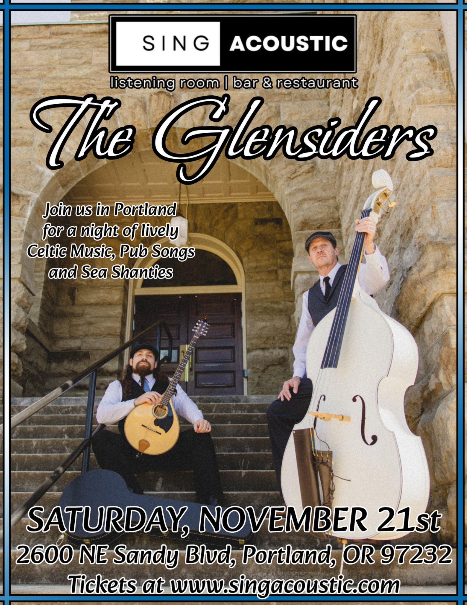 The Glensiders: Celtic Music, Pup Songs & Sea Shanties