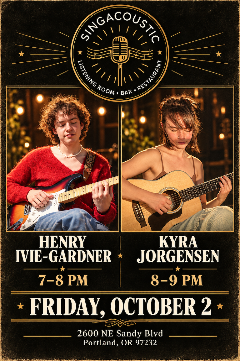 Jazz & Soul: Kyra Jorgensen & Henry Ivie-Gardner